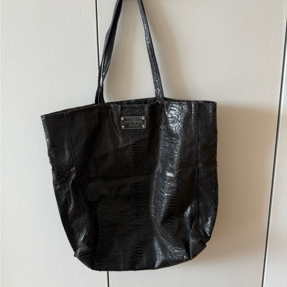 Kate Spade Black Tote Bag